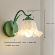 Wall Light Floral Iron - HYPERA | Retro Elegance