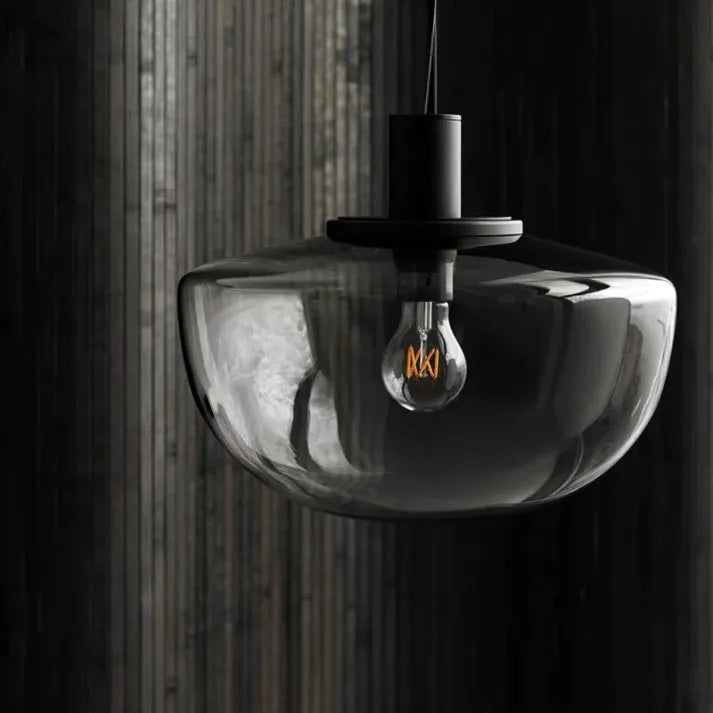 Pendant Light Glass Spherical - TOPAZE | Warm Ambiance