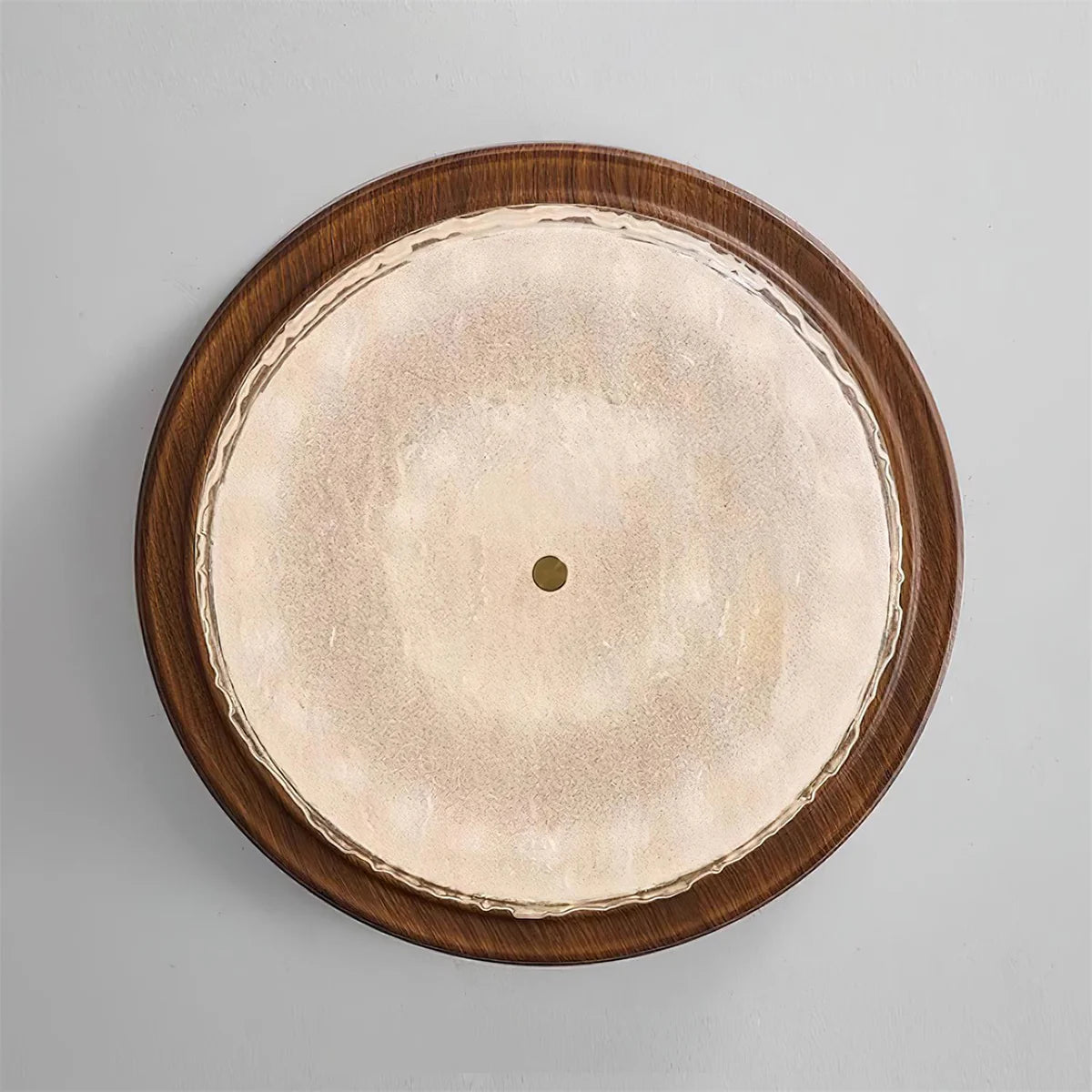 Ozawa Eau Ondulante Bois Rond Plafonnier Chambre Salle à manger