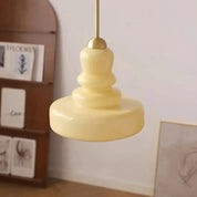 Pendant Light Glass Iron Bauhaus - MIRAGE | Elegance