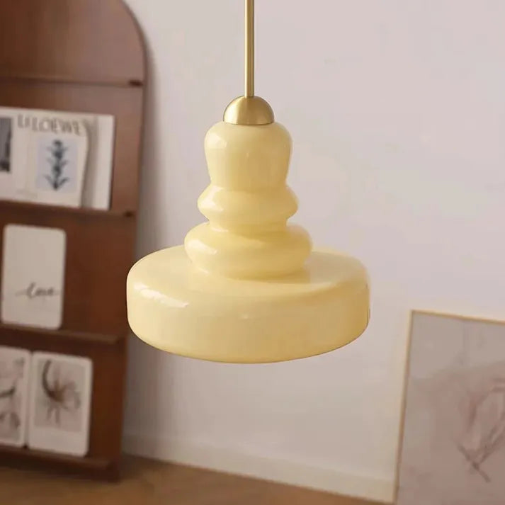 Pendant Light Glass Iron Bauhaus - MIRAGE | Elegance