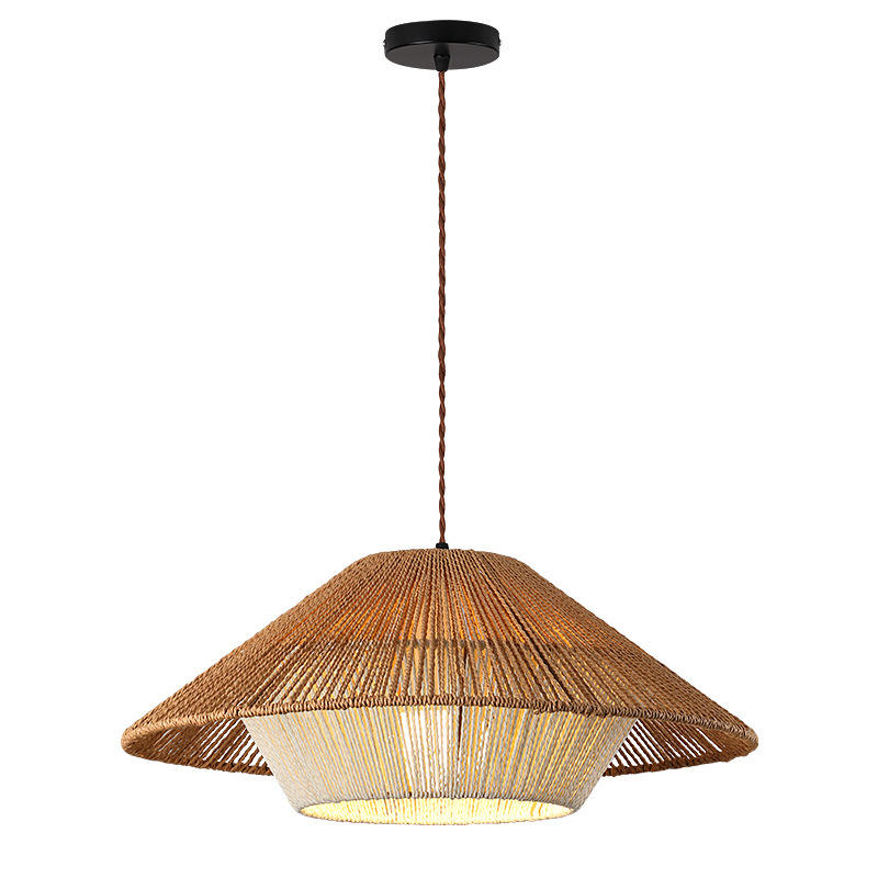 Pendant Light Wicker Retro - ZENTEC | Tranquility