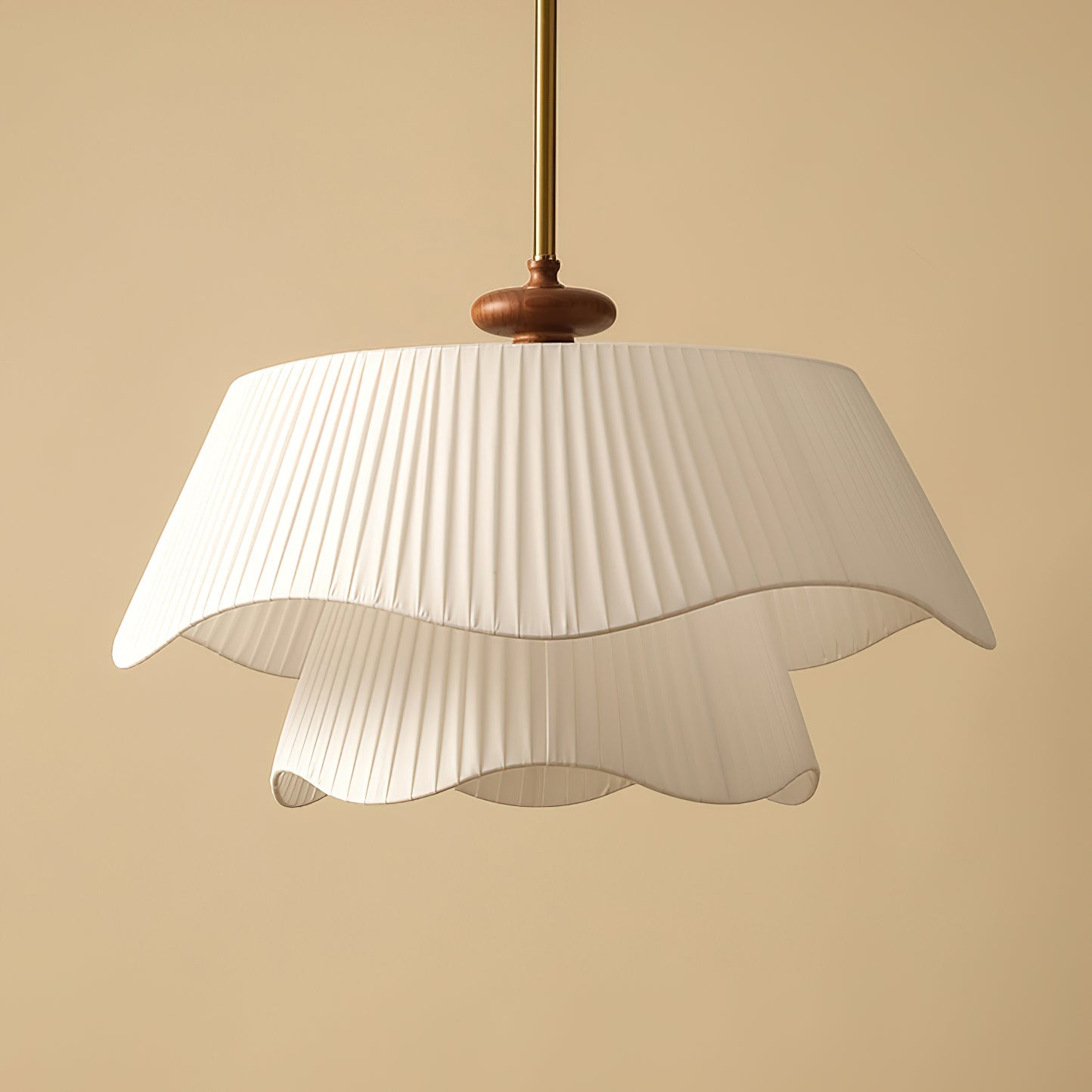 Pendant Light Gold White - MYTHOS | Modern Elegance