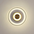 Hailie Moderne Rond Bol Verre Applique Murale Nuances Chambre à Coucher Couloir