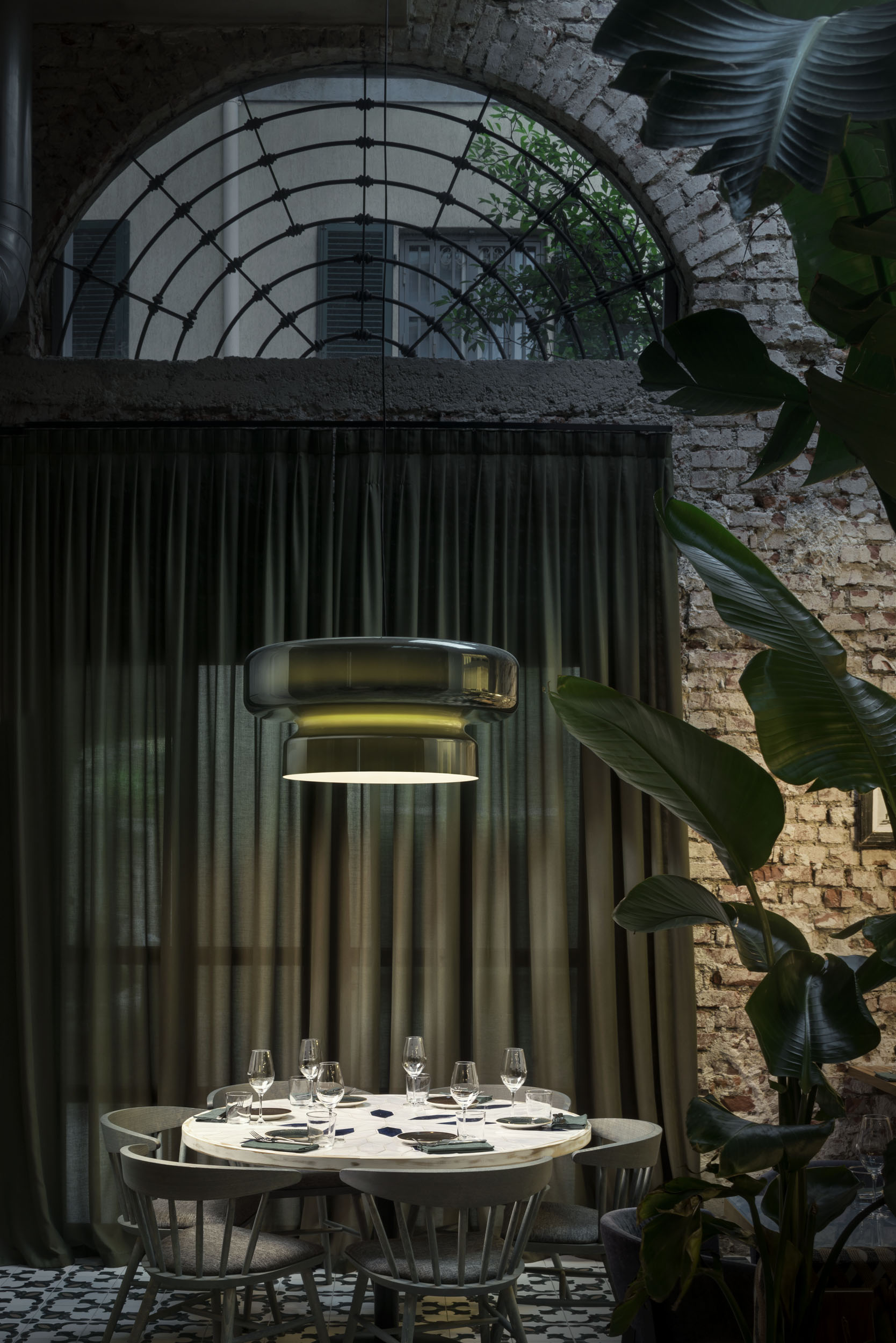 Pendant Light Blown Glass - NOIRIX | Sophisticated Ambience