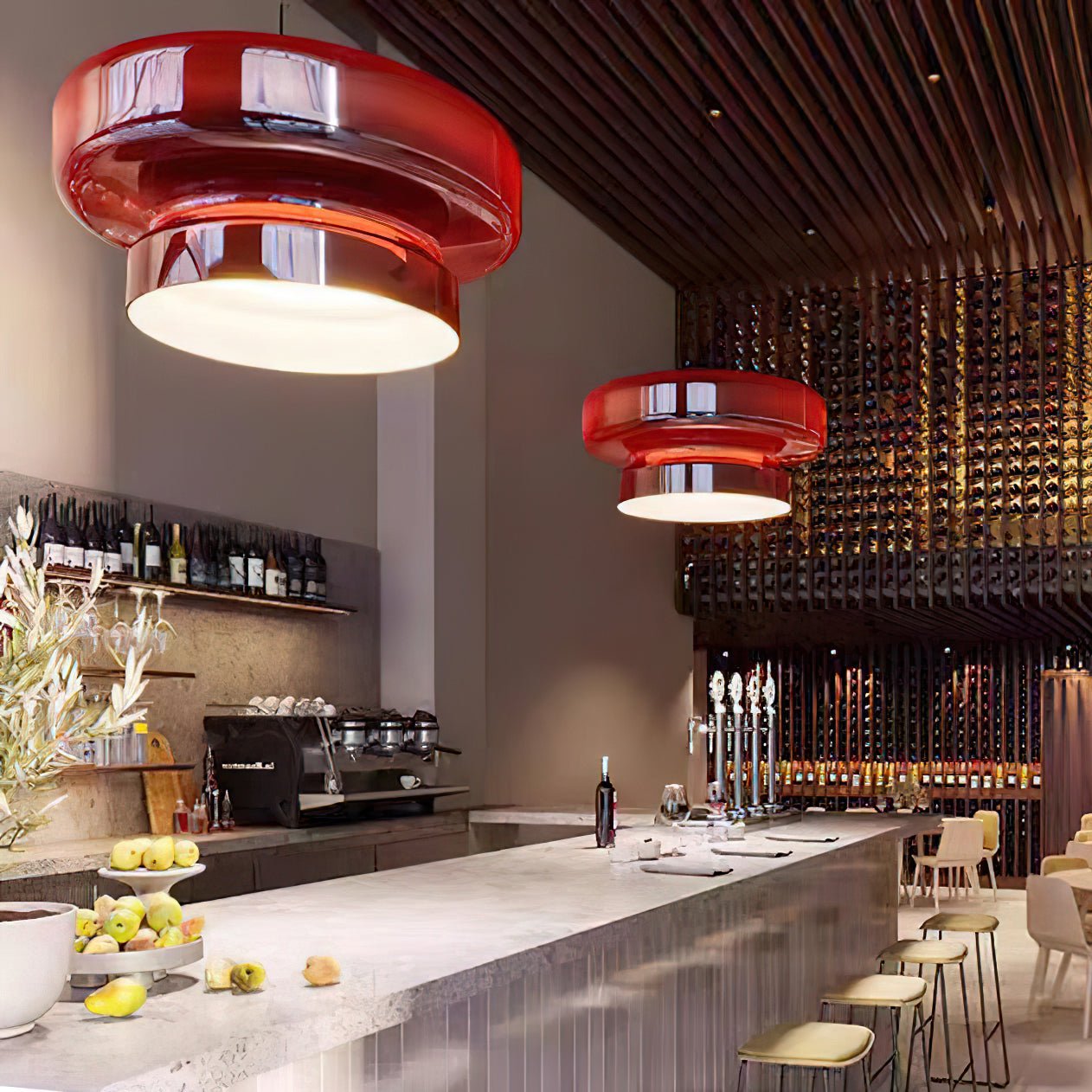 Pendant Light Blown Glass - NOIRIX | Sophisticated Ambience