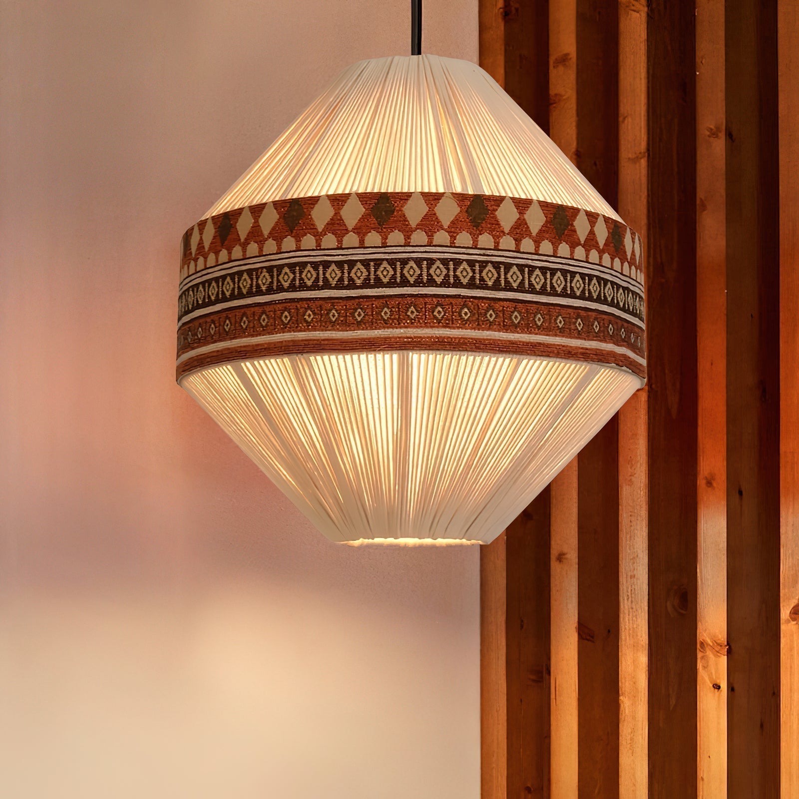 Pendant Light Fringe Woven - NORTEX | Bohemian Style