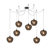 Pendant Light Smoked Glass Black - NOVUSX | Luxurious Aura