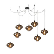 Pendant Light Smoked Glass Black - NOVUSX | Luxurious Aura