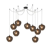 Pendant Light Smoked Glass Black - NOVUSX | Luxurious Aura