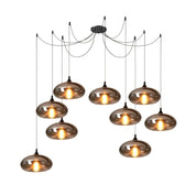 Pendant Light Smoked Glass Black - NOVUSX | Luxurious Aura
