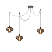 Pendant Light Smoked Glass Black - NOVUSX | Luxurious Aura