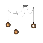 Pendant Light Smoked Glass Black - NOVUSX | Luxurious Aura