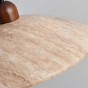 Pendant Light Travertine Stone - OMNIMO | Rustic Elegance
