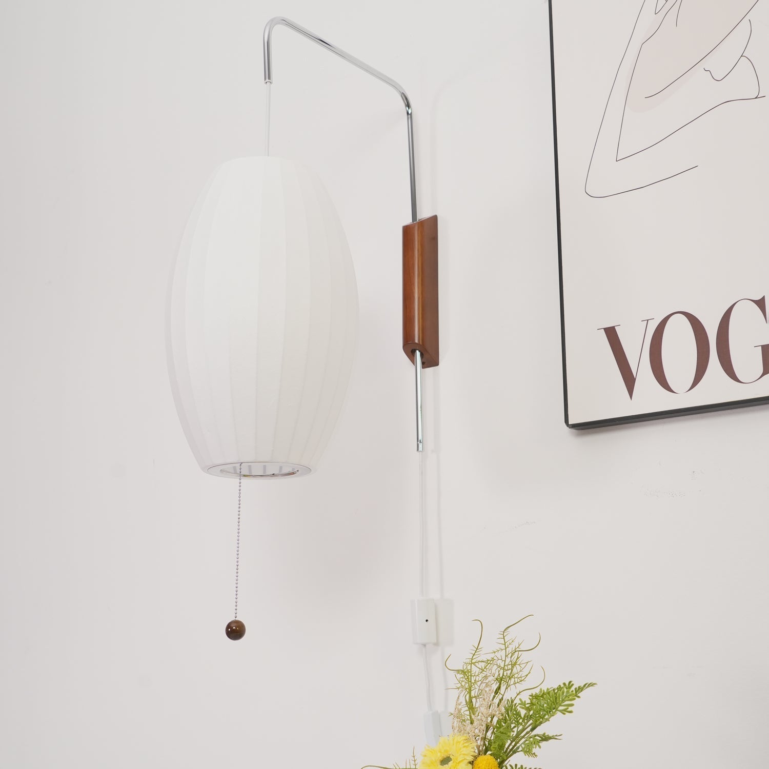 Wall Light Walnut Modern - ARGOXA | Sophisticated Ambiance