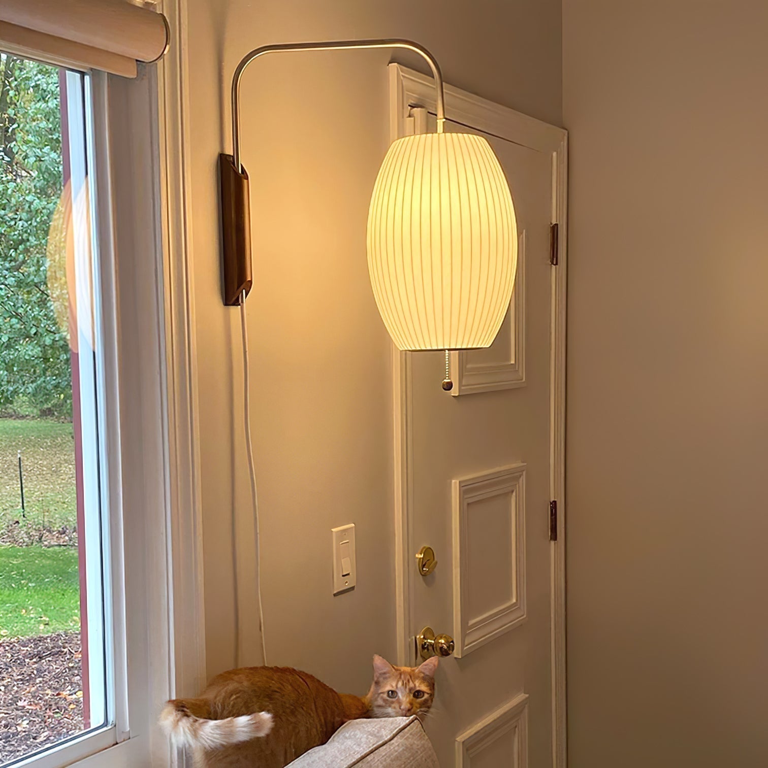 Wall Light Walnut Modern - ARGOXA | Sophisticated Ambiance