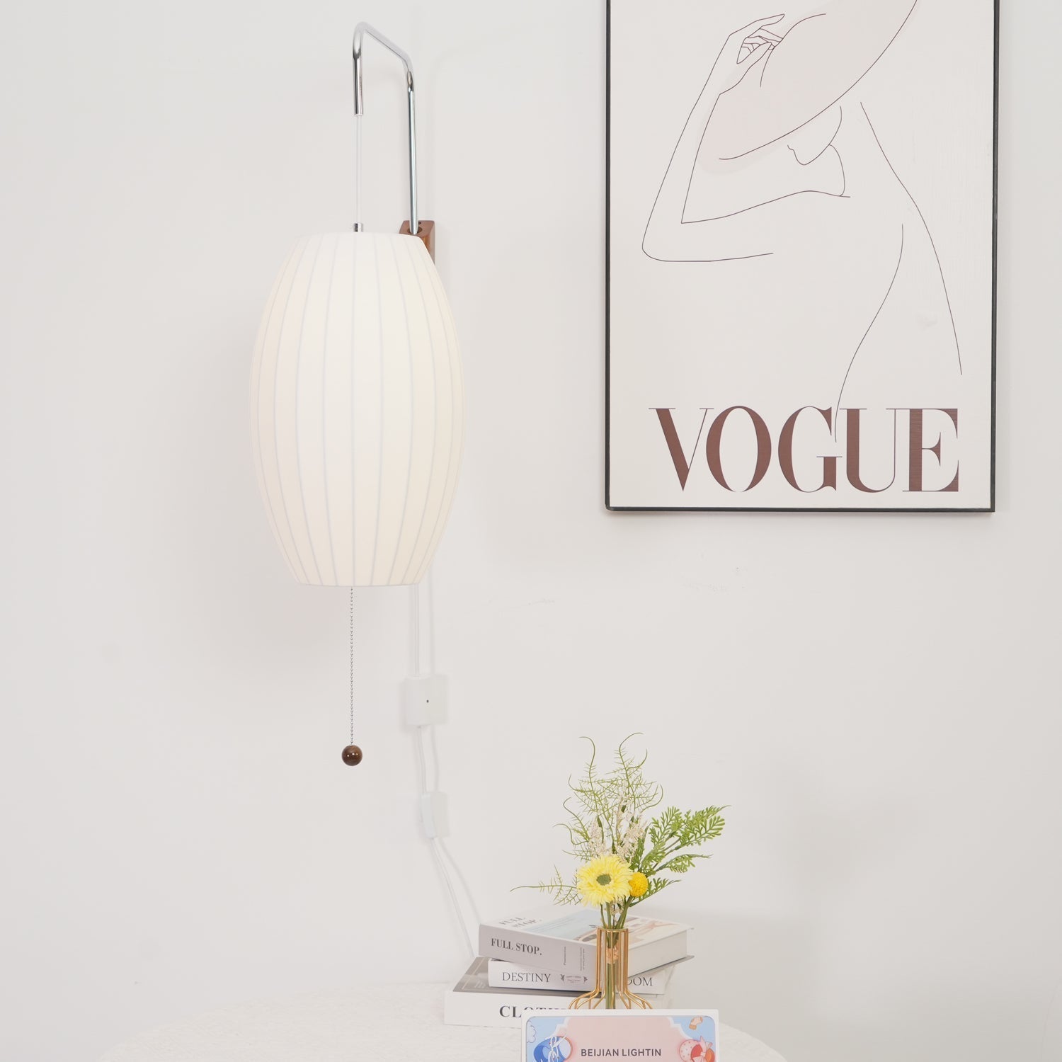 Wall Light Walnut Modern - ARGOXA | Sophisticated Ambiance