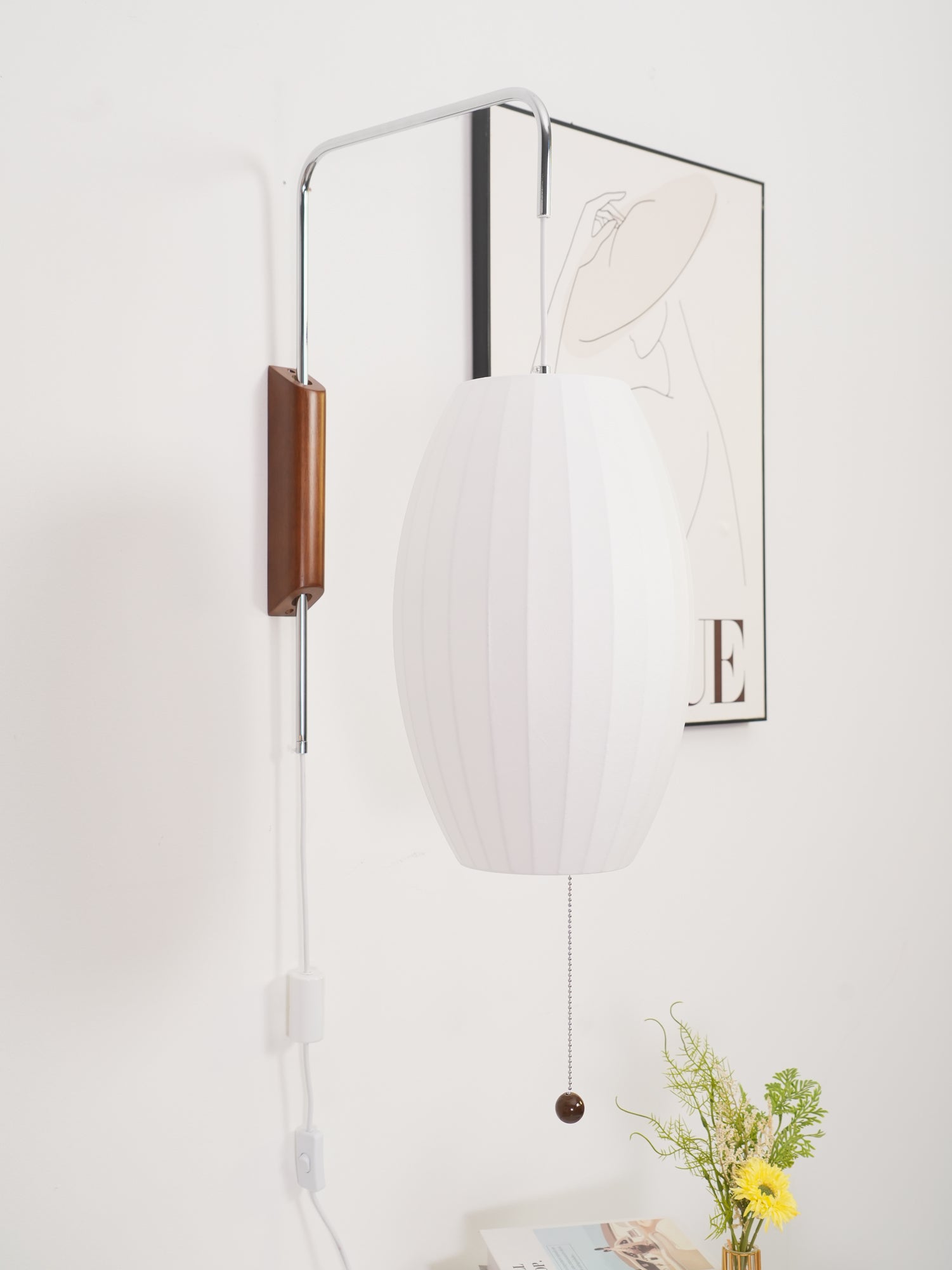 Wall Light Walnut Modern - ARGOXA | Sophisticated Ambiance