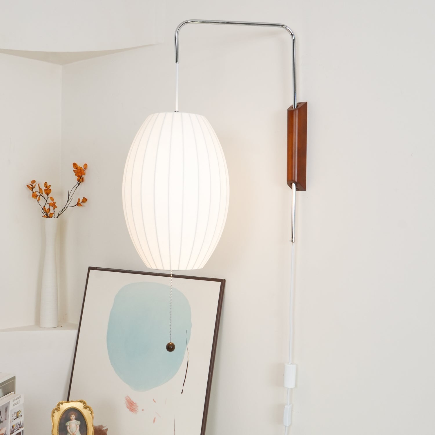 Wall Light Walnut Modern - ARGOXA | Sophisticated Ambiance