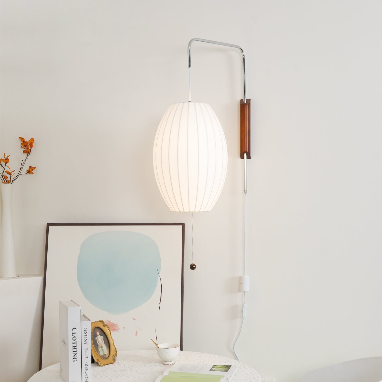 Wall Light Walnut Modern - ARGOXA | Sophisticated Ambiance