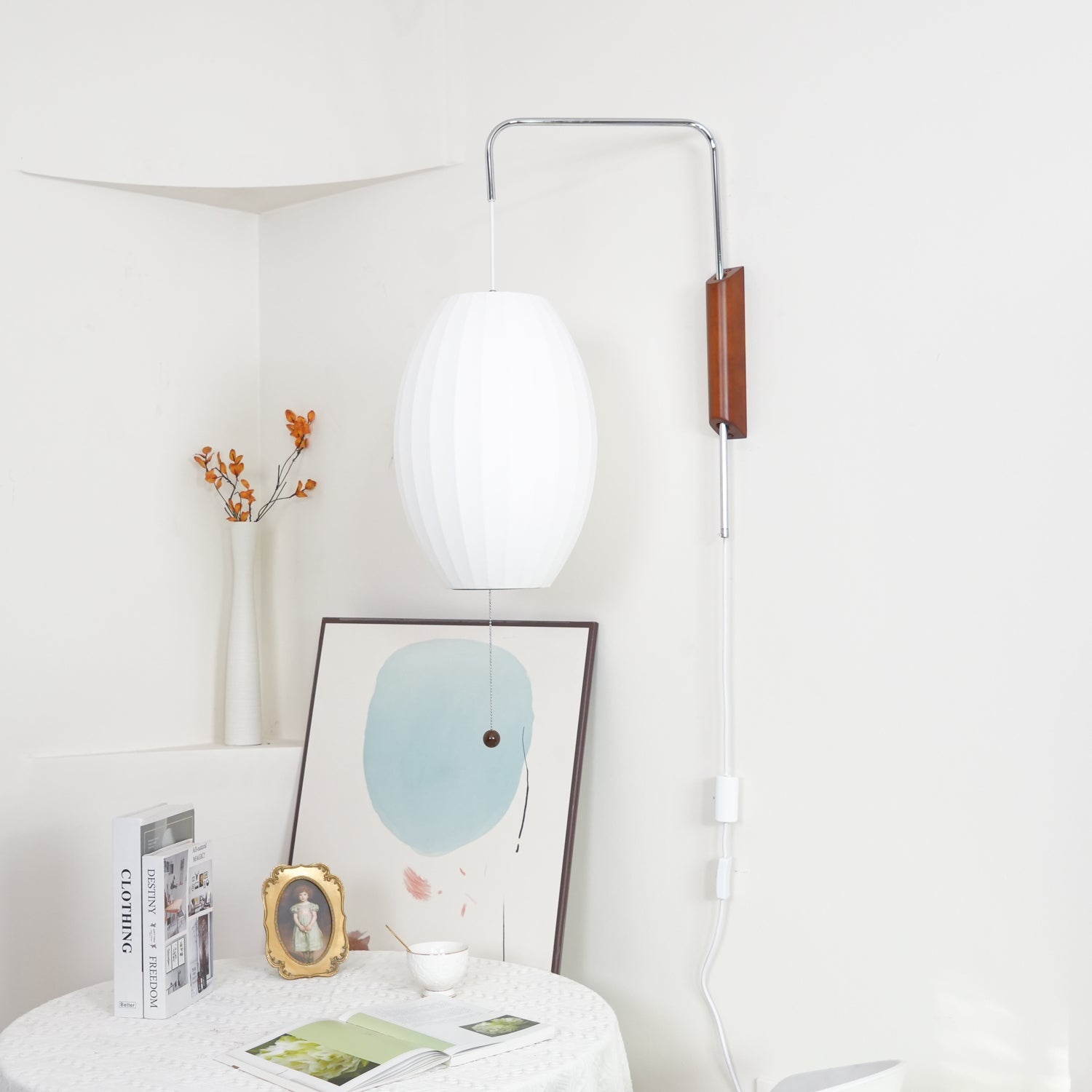 Wall Light Walnut Modern - ARGOXA | Sophisticated Ambiance