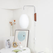 Wall Light Walnut Modern - ARGOXA | Sophisticated Ambiance