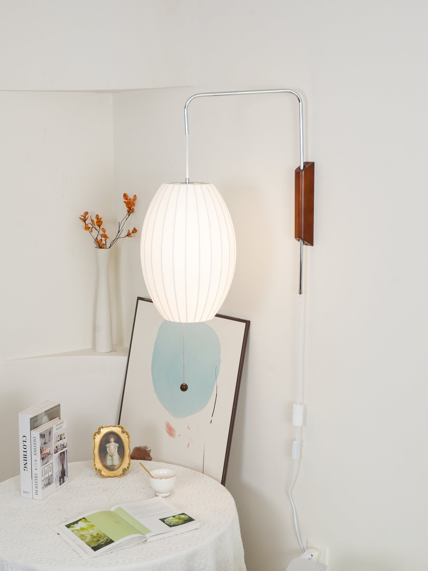Wall Light Walnut Modern - ARGOXA | Sophisticated Ambiance