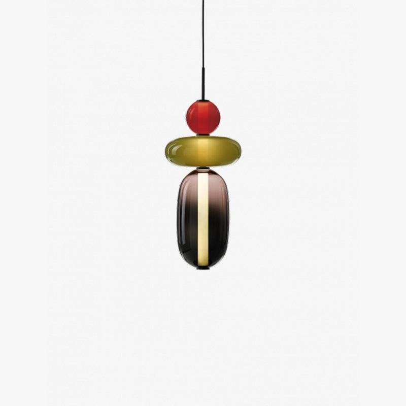 Pendant Light Candied Glass Dimmer - ONYXOR | Modern Style