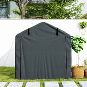 Octagonal Garden Gazebo, 8-Sided, 6.8×5 m, White Heavy Duty Metal Frame Outdoor Marquee Party & Wedding Canopy