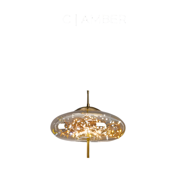 Pendant Light Smoked Glass - SILEXA | Ambiance Lighting