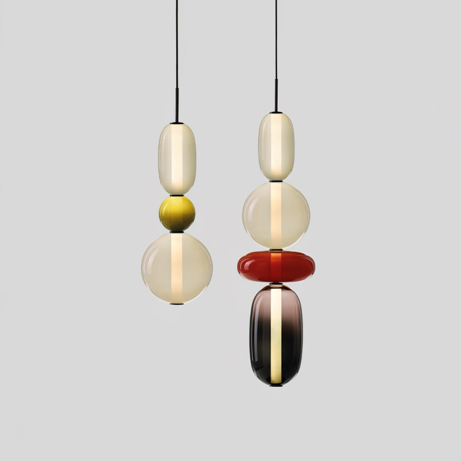 Pendant Light Candied Glass Dimmer - ONYXOR | Modern Style