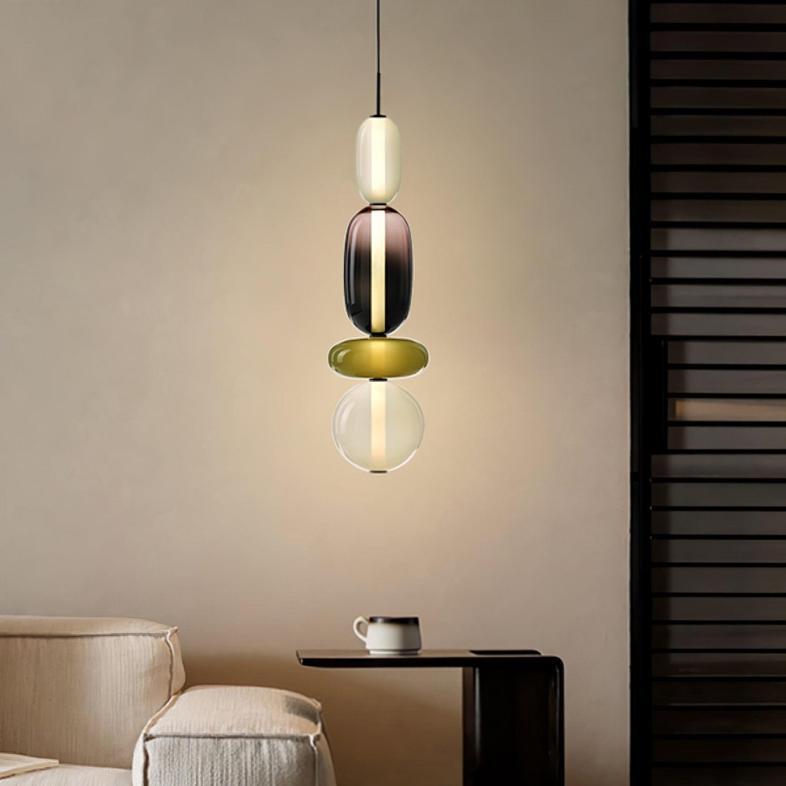 Pendant Light Candied Glass Dimmer - ONYXOR | Modern Style