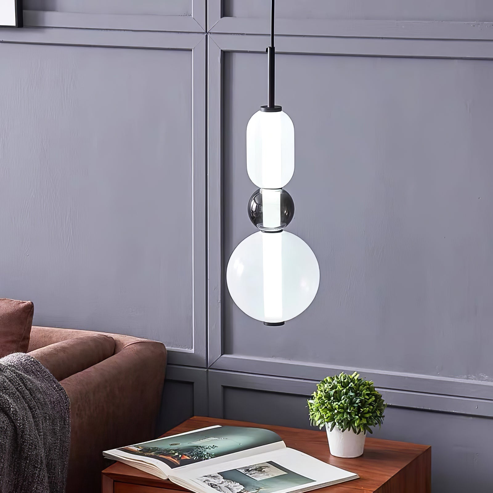 Pendant Light Candied Glass Dimmer - ONYXOR | Modern Style