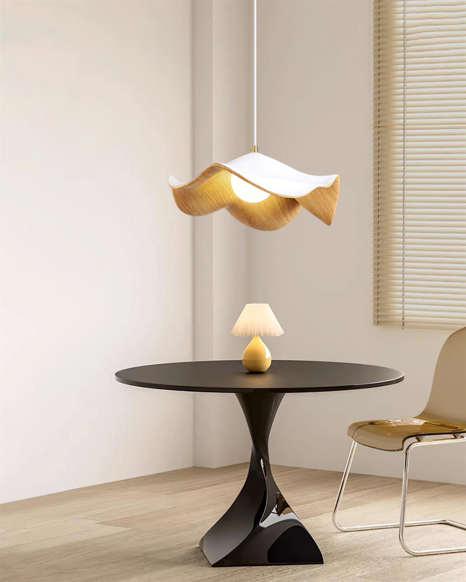 Pendant Light Resin Lotus - Casia | Elegant Decor