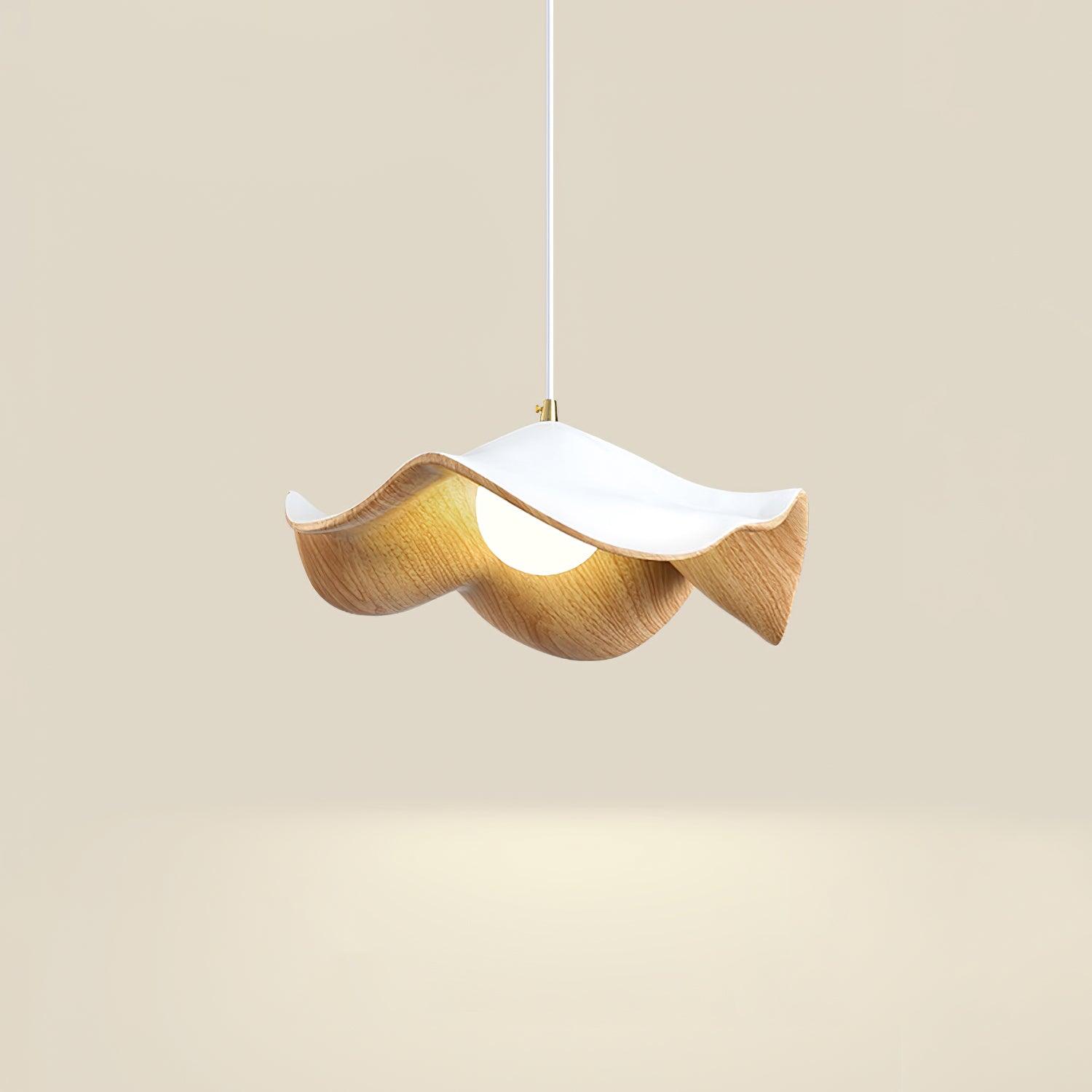 Pendant Light Resin Lotus - Casia | Elegant Decor