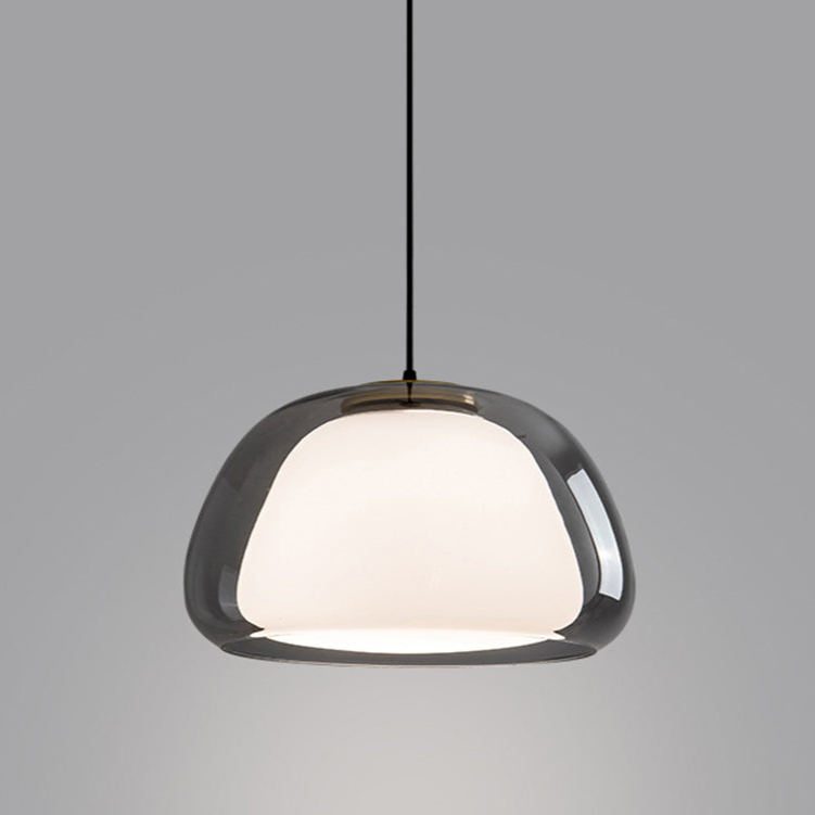 Pendant Light Milk Glass - TURBAN | Elegant Lighting