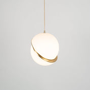 Pendant Light Crescent Brass - RADIXA | Tranquility