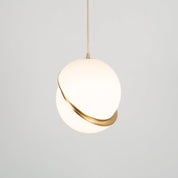 Pendant Light Crescent Brass - RADIXA | Tranquility