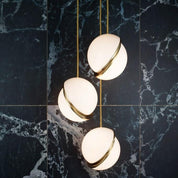 Pendant Light Crescent Brass - RADIXA | Tranquility