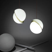 Pendant Light Crescent Brass - RADIXA | Tranquility