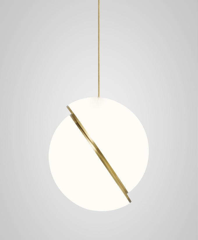 Pendant Light Crescent Brass - RADIXA | Tranquility