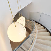 Pendant Light Crescent Brass - RADIXA | Tranquility
