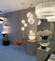 Pendant Light Crescent Brass - RADIXA | Tranquility
