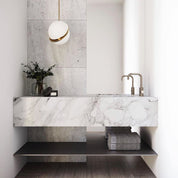 Pendant Light Crescent Brass - RADIXA | Tranquility