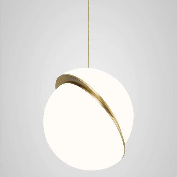 Pendant Light Crescent Brass - RADIXA | Tranquility