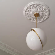 Pendant Light Crescent Brass - RADIXA | Tranquility