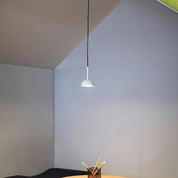 Pendant Light LED White Metal - REKTOR | Elegant Ambiance