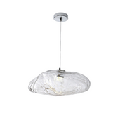 Pendant Light Hand-blown Glass Amber - VIRTUS | Elegance