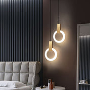 Pendant Light Gold LED - SYNCRO | Modern Elegance