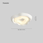 Quinn Unusual White Cream Color Roses Ceiling Lamp Dining Room